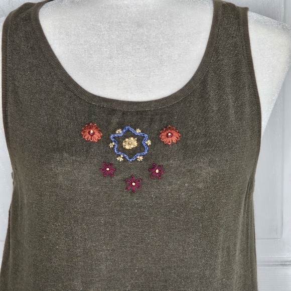 Handmade Boho Upcycled sleeveless Dress Small-Medium - Picture 3 of 12